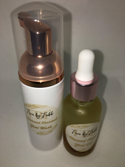 ALMOND COCONUT FOAM YONI WASH & YONI OIL COMBO