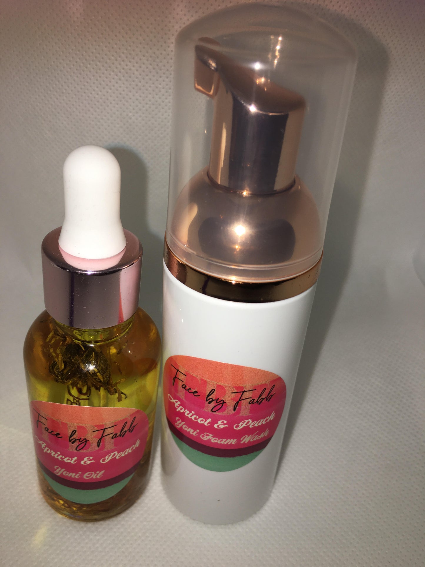 APRICOT & PEACH FOAM YONI WASH & YONI OIL COMBO