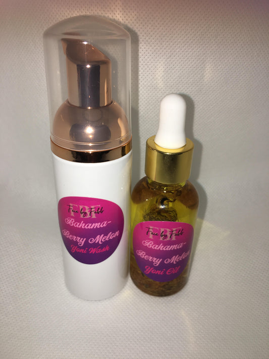 BAHAMA BERRY YONI WASH & YONI OIL COMBO